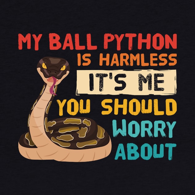 My Ball Python Is Harmless It's Me You Should Worry About by MishaHelpfulKit